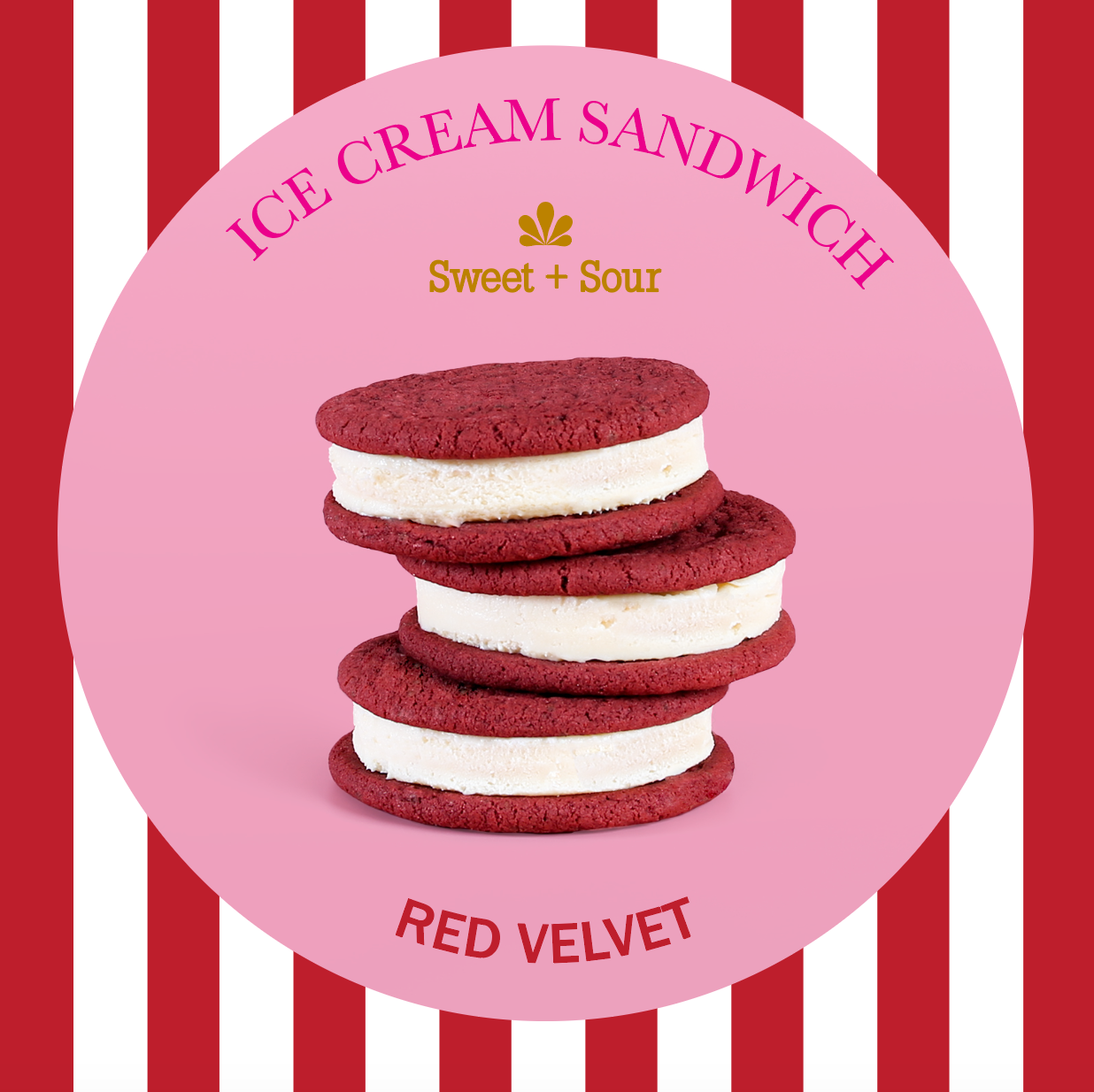  Ice cream sandwich_ Red velvet 
