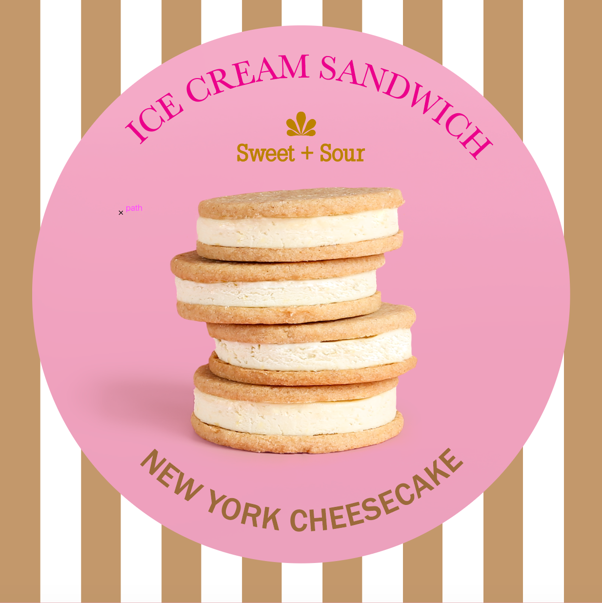  Ice cream sandwich_ NY cheesecake 