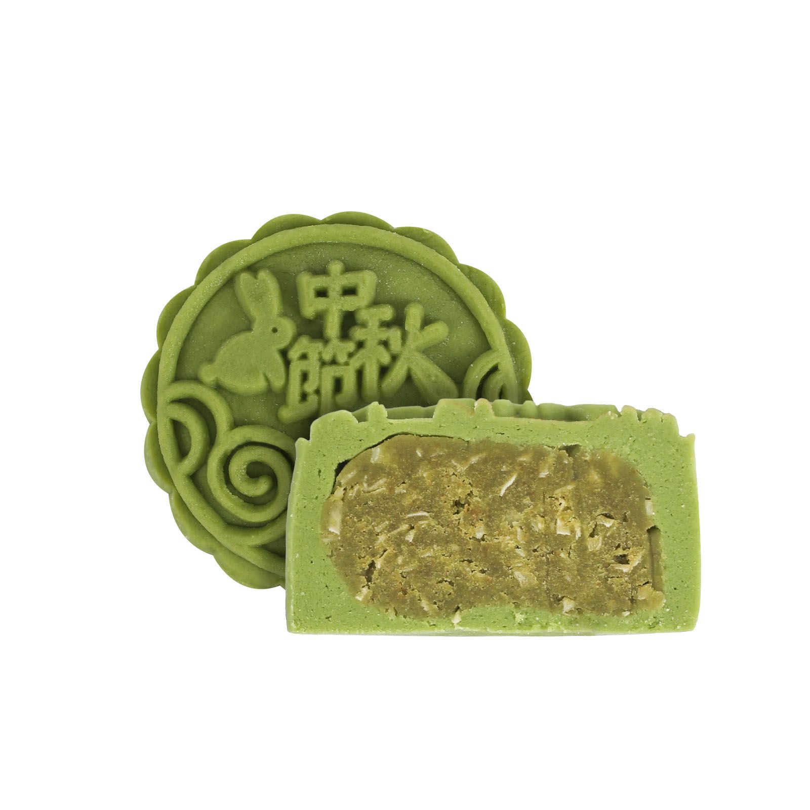  Snowskin Mooncake ( Individual) - Green tea & Coconut 