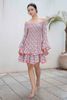 Đầm Trễ Vai Cotton Luna Llena
