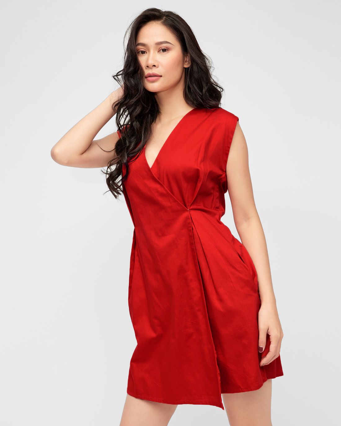 Jumpsuit Đùi Đắp Chéo MD'M