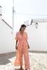 Jumpsuit Cổ V Cotton Cao Cấp Luna Llena