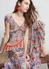Đầm Maxi Cổ V Luna Llena