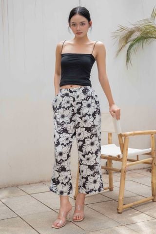  Quần Hoa Cotton Cao Cấp Luna Llena 