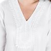Áo Trắng Thêu Cotton Isla Bonita