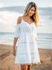 Đầm Trắng Cotton Isla Bonita