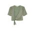 Áo Crop Top Đắp Chéo MD'M