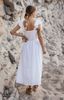 Maxi Trắng Phối Ren Cotton Isla Bonita