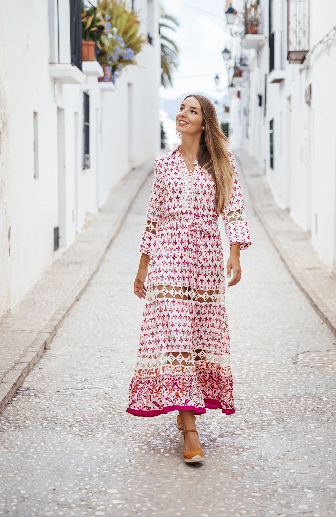 Maxi Dài Tay Cotton Isla Bonita