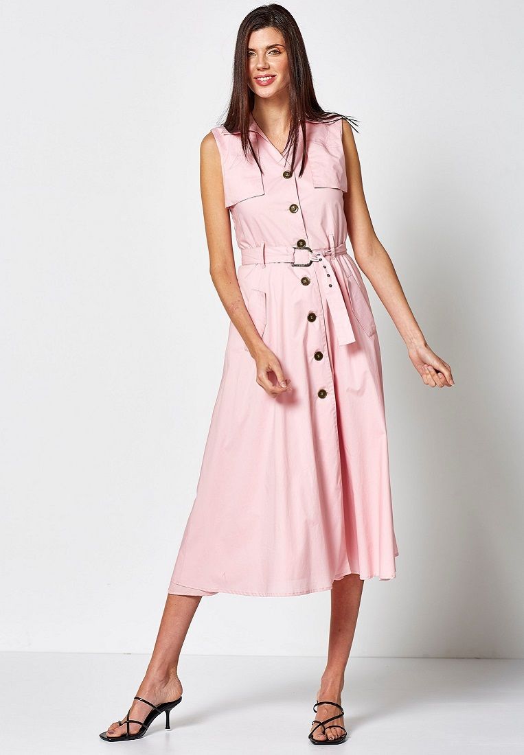 Đầm Maxi Không Tay Cotton MD'M