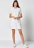 Đầm Sơ Mi Cotton Trắng MD'M