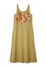 Đầm Midi Thêu Nổi Cotton VAN-DOS