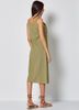 Đầm Midi Thêu Nổi Cotton VAN-DOS