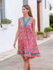 Đầm Cotton Phối Ren Isla Bonita