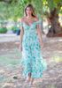 Maxi Cổ V Ánh Kim Isla Bonita