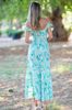 Maxi Cổ V Ánh Kim Isla Bonita