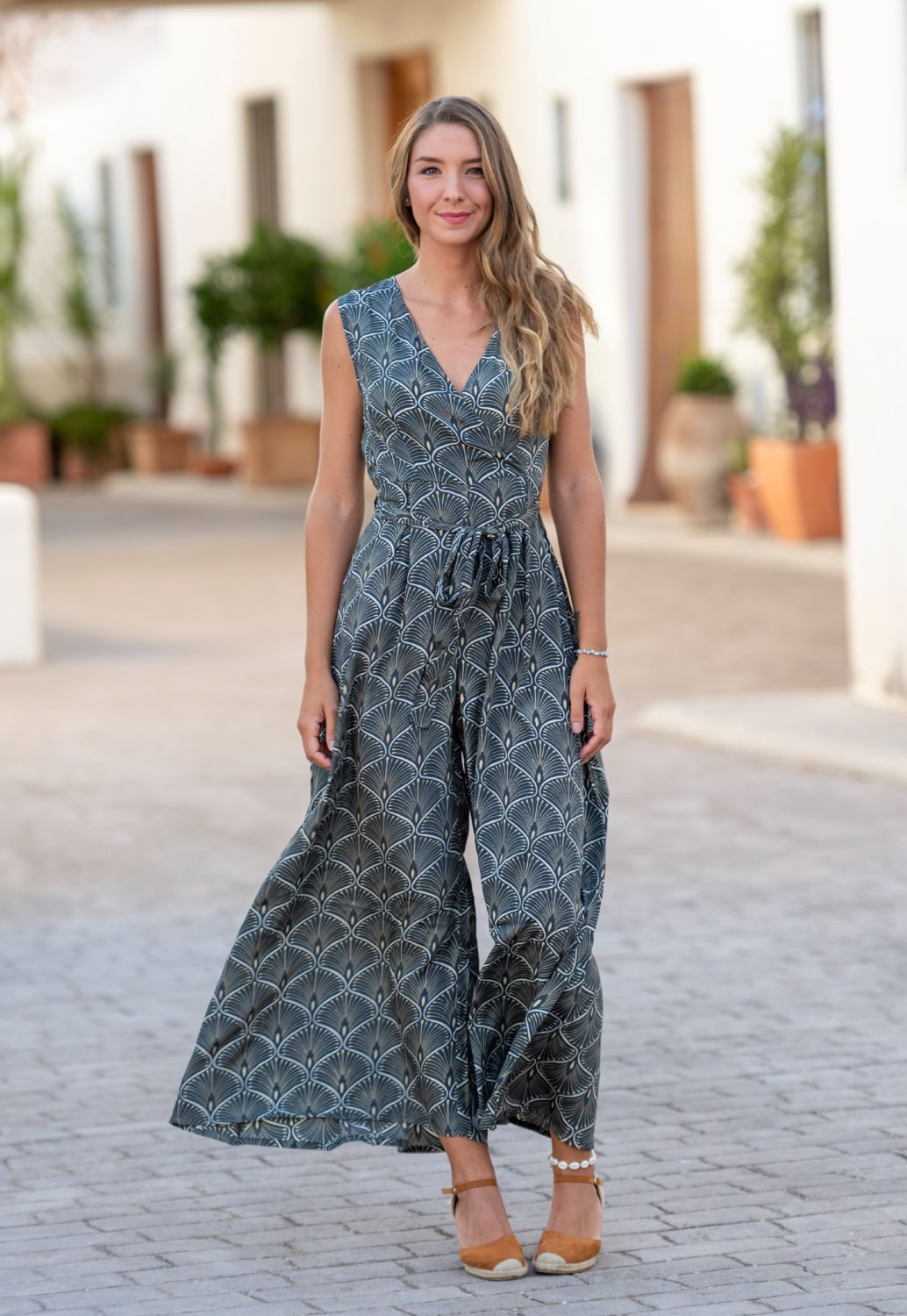 Jumpsuit Không Tay Isla Bonita