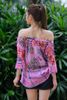 Áo Thêu Kết Cườm Cotton Isla Bonita