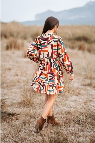  Đầm Boho Cotton Isla Bonita 