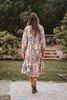 Đầm Midi Hoa Cotton Isla Bonita