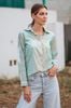 Áo Sơ Mi Vẽ Ánh Kim Cotton Isla Bonita