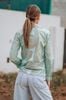 Áo Sơ Mi Vẽ Ánh Kim Cotton Isla Bonita