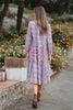 Đầm Midi Hoa Cotton Isla Bonita
