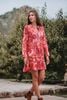 Đầm Boho Đỏ Cotton Isla Bonita