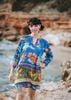 Đầm Hoa Thêu Cotton Isla Bonita