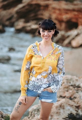  Áo Thêu Kết Hạt Isla Bonita 