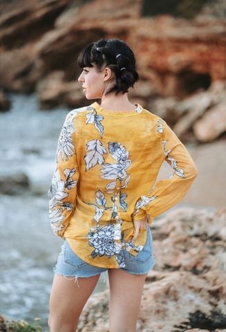 Áo Thêu Kết Hạt Isla Bonita 