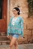 Áo Boho Phối Ren Cotton Isla Bonita