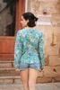 Áo Boho Phối Ren Cotton Isla Bonita