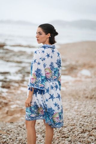  Đầm Sơ Mi Boho Cotton Isla Bonita 