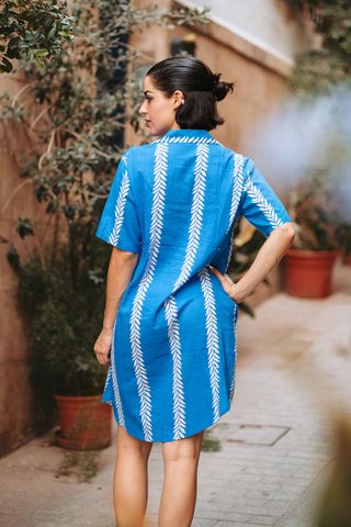  Đầm Sơ Mi Cotton Isla Bonita 