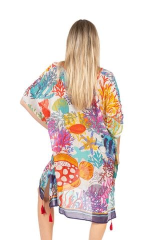  Đầm Cánh Dơi Kết Hạt Cotton Isla Bonita 