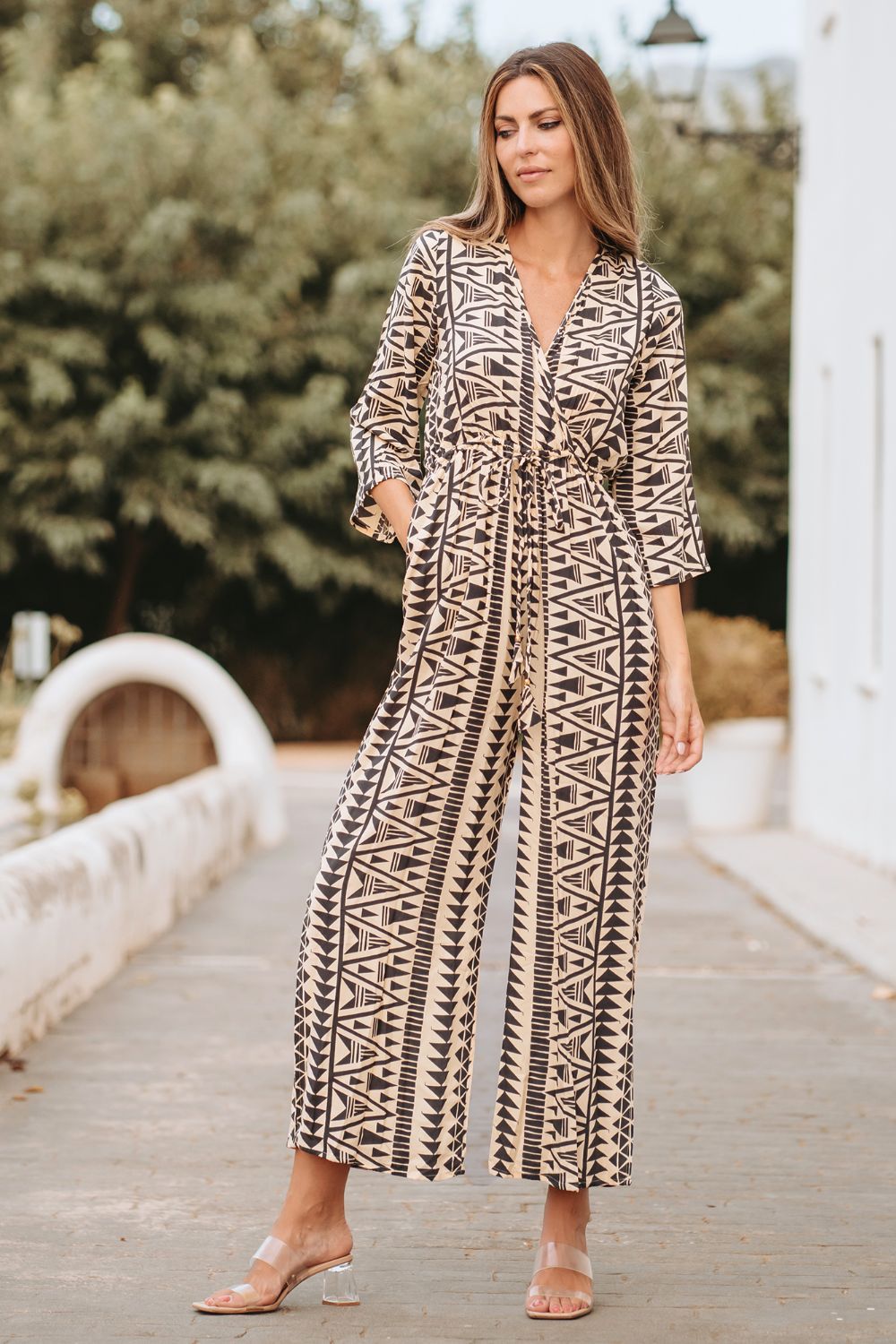 Jumpsuit Dài Tay Cotton Isla Bonita