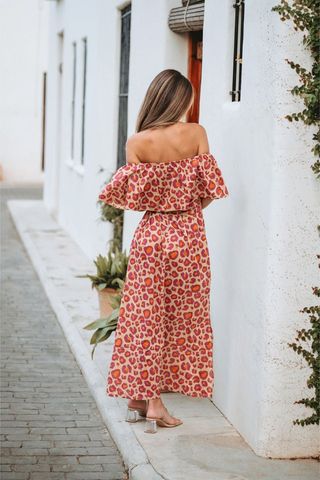  Maxi Trễ Vai Cotton Isla Bonita 