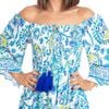 Đầm Boho Trễ Vai Kết Cườm Isla Bonita