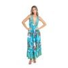 Maxi Kết Cườm Hở Lưng Cotton Isla Bonita