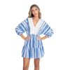 Đầm Boho Thêu Kết Cườm Cotton Isla Bonita