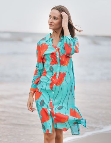  Đầm Sơmi Kết Hạt Isla Bonita 