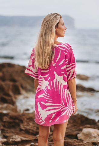  Đầm Boho Kết Cườm Cotton Isla Bonita 