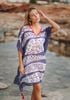 Đầm Cánh Dơi Thêu Kết Hạt Cotton Voan Isla Bonita