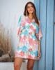 Đầm Kimono Hoa Ánh Kim Cotton Isla Bonita