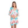 Đầm Kimono Hoa Ánh Kim Cotton Isla Bonita
