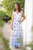 Maxi Hoa Phối Ren Cotton Isla Bonita