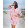 Đầm Boho Màu Neon Thêu Cotton Isla Bonita