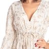 Đầm Boho Ánh Kim Cotton Isla Bonita
