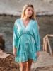 Đầm Kimono Ánh Kim Cotton Cao Cấp Isla Bonita